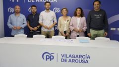 Representantes del PP de Vilagarc�a