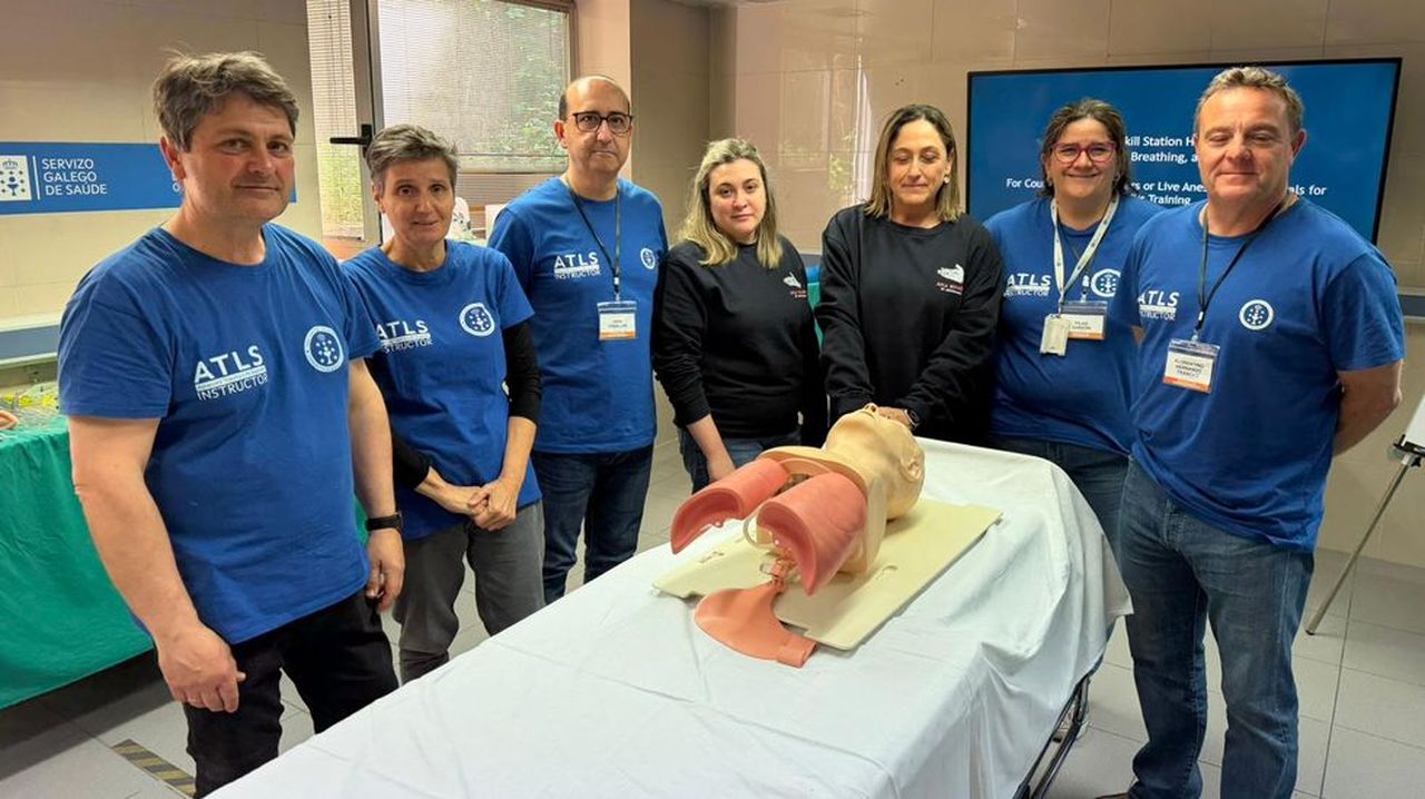 Dieciséis médicos aprenden en Ourense a tratar pacientes politraumatizados