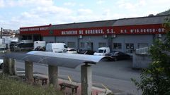 Instalaciones del antiguo matadero de Ourense, donde J�come proyecta un parque acu�tico termal.