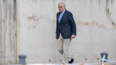 El exministro de Interior, Jorge Fern�ndez D�az, a su llegada a la Audiencia Nacional.