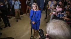 Liz Cheney, tras ser destituida de su puesto en el Congreso