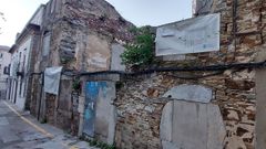 Ruinas de la calle Bispo Veres, que ser�n reformadas para alquiler accesible