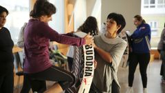 Taller llevado a cabo en Carballo hace unos a�os 