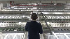 Imagen del b�nker del Gai�s donde se procesan millones de datos del Sergas.