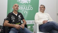 Jos� Manuel Ferreiro, a la derecha