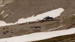 Vista del lugar del accidente