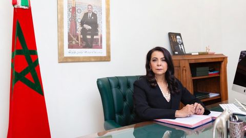 La embajadora de Marruecos en Espaa, Karima Benyaich