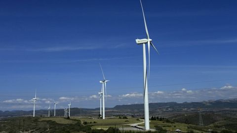 Parque elico de la compaa Iberdrola en la localidad mexicana de Esperanza
