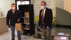 La Subdelegaci�n del Gobierno entrega mascarillas al Banco de Alimentos