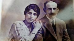 Foto de Pascuala Vaquero y Ram�n D�az-Varela, cedida por la familia