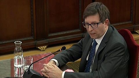 Carles Mund�, exconsejero de Justicia