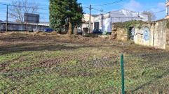 Parcela de San Xo�n que el Concello de Ferrol cede a la Xunta para que el Sergas construya el nuevo centro de salud.