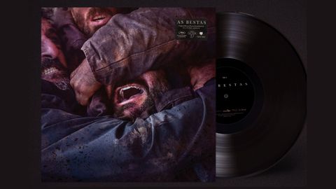 Portada del vinilo de la banda sonora de «As Bestas». Una música compuesta por Olivier Arson