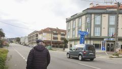 Vista parcial de la recta da Anchoa, donde se construyeron varios edificios cuyas licencias llegaron a los tribunales hace tres lustros