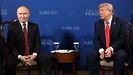 Putin y Trump, durante su encuentro en Alaska.