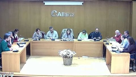 Pleno de Allariz.