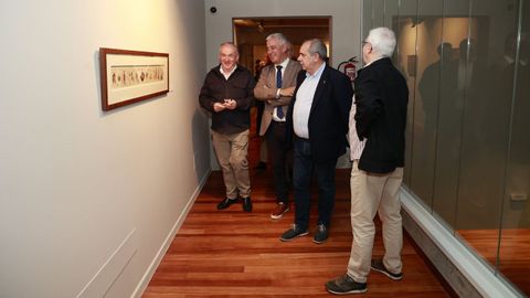 Inauguracin en el Kiosco Alfonso de la exposicin Seica na Corua