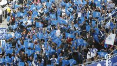 Afici�n del Tenerife en el derbi canario