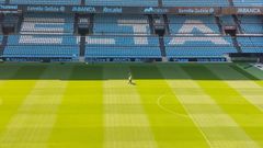 Imagen del c�sped de Bala�dos esta temporada.