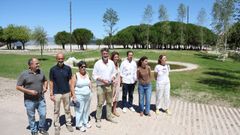 Vilagarc&iacute;a estrena el corredor verde de O Ramal