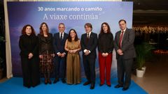 La multinacional NTT Data, que tiene una sede en el edificio Torre de Cristal de Matogrande, celebr&oacute; el 30.&ordm; aniversario de su presencia en Espa&ntilde;a con un acto en el restaurante &Aacute;rbore da Veira