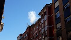 Incendio en un �tico de Ciudad Naranco