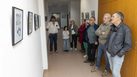 Na inauguraci�n participou Carlos, o irm�n do artista
