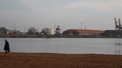 Playa del Arbeyal, en Gij�n