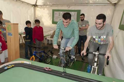 No �scalextric� tam�n hai que ter coidado de non sa�rse das voltas