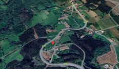 El temblor se produjo en la zona marcada de rojo, en A Costa, muy cerca del casco urbano de Zas