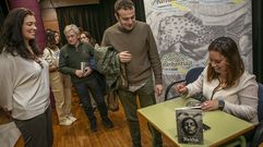 Patricia Torrado present� el poemario en O Porto do Son