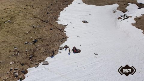 Momento previo al rescate