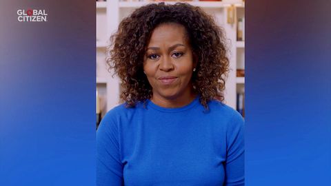 Aparici�n de Michelle Obama en el concierto 'One World: Together at Home'