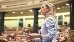 La diputada del PP Cayetana �lvarez de Toledo intervine durante la sesi�n de control al Gobierno.