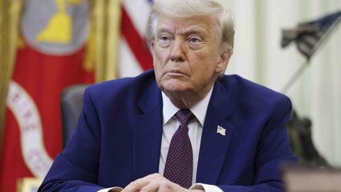 Trump, en una imagen de este mi�rcoles en el Despacho Oval
