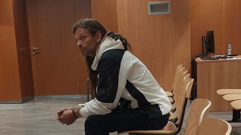 Romn Alberto Montero Lago, el pasado mircoles, da 19, en la seccin segunda de la Audiencia Provincial de A Corua.