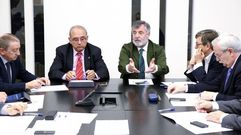 Reuni�n del Consello Galego de Colexios M�dicos y la Comisi�n Permanente de la OMC