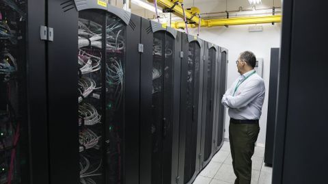 Centro de datos andaluz, en foto de archivo