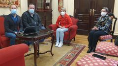 Reuni�n del alcalde con representantes vecinales