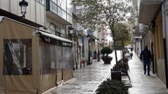 Imagen de archivo de una calle de Porto do Son