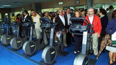 Imagen de archivo de la inauguraci�n de las instalaciones de San Diego (2000). 