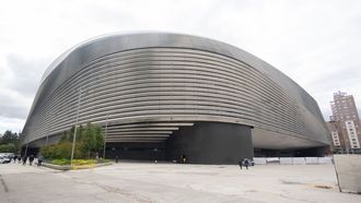 Fachada del estadio Santiago Bernab�u