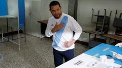 Votaci�n del presidente de Guatemala, Jimmy Morales