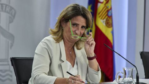 La ministra para la Transici�n Ecol�gica, Teresa Ribera