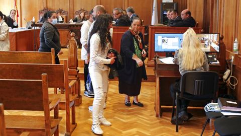 Juicio, en la Audiencia de Pontevedra, contra cuatro clanes de la droga de o Vao