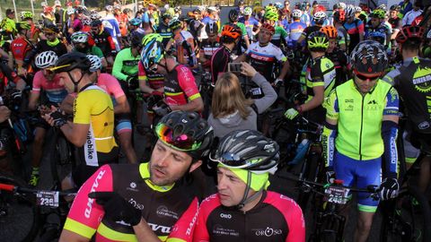 PRIMER TERRAS DE BARBANTIA BTT CON SALIDA DESDE LA AVENIDA DE COMPOSTELA EN BOIRO