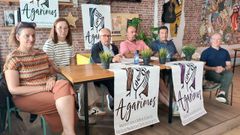 Parte de la directiva de Agarimos, ayer en Foz en la presentación pública de la nueva asociación