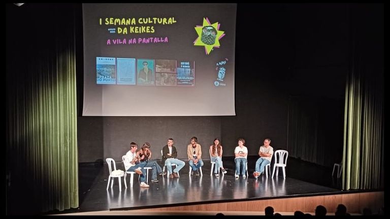 Un momento del coloquio �A vila na pantalla� desarrollado el pasado a�o en Ordes