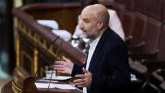 N�stor Rego, esta semana en la tribuna del Congreso de los Diputados