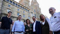 Carmen�Calvo en Santiago con los socialistas gallegos